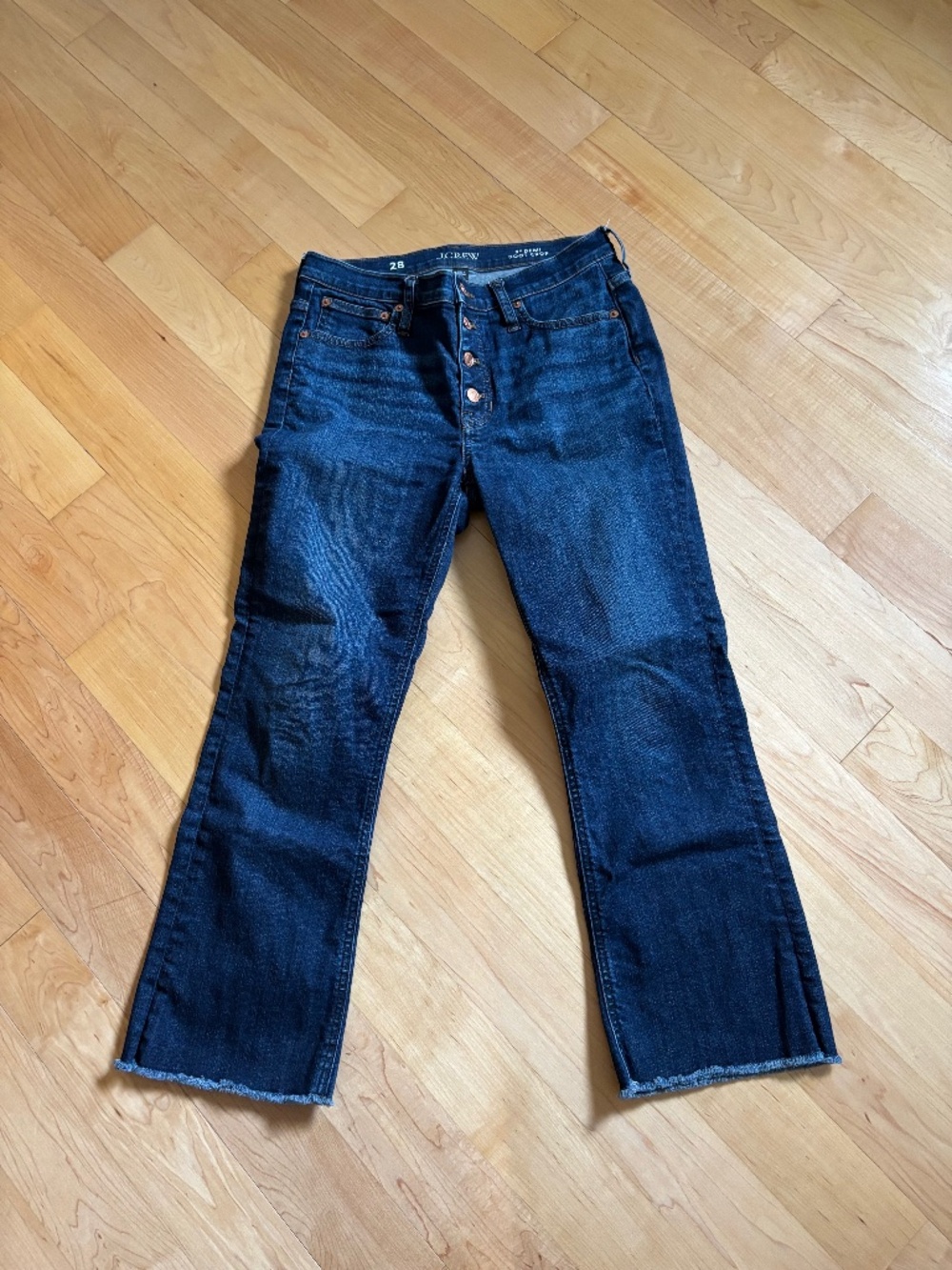 J. Crew Demi Boot Crop Jean